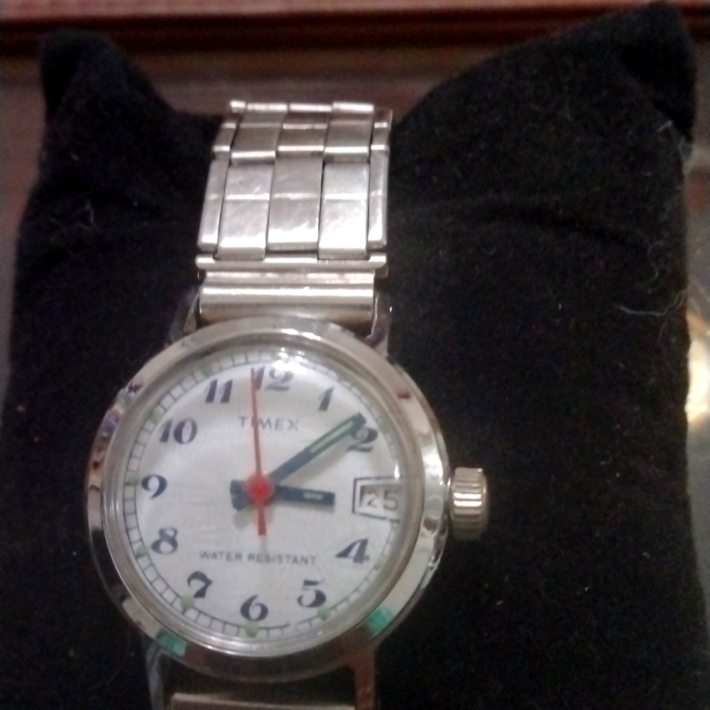 Sterling silver watch ( TIME X )